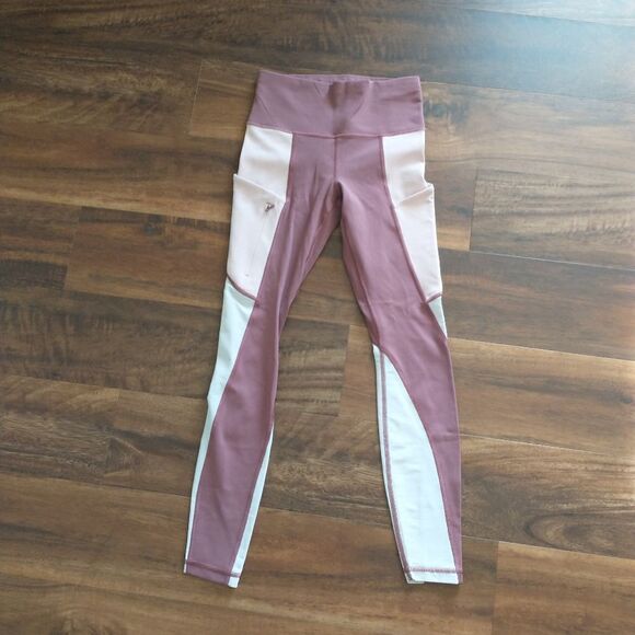 Athleta Up For Anything Color block Leggings XXS - Picture 3 of 4